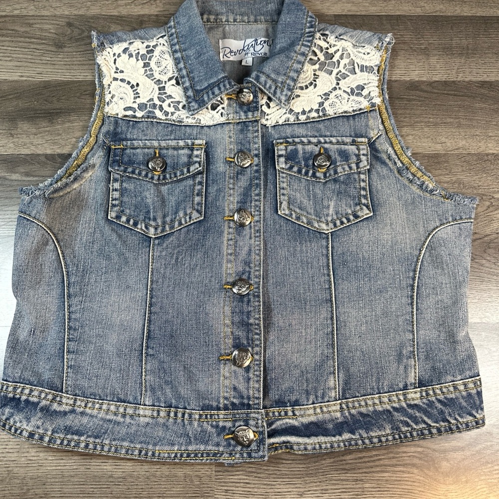 Revolution Blue Denim Vest